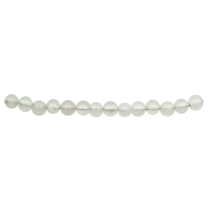 Piedra Natural 4mm Bola White Jade