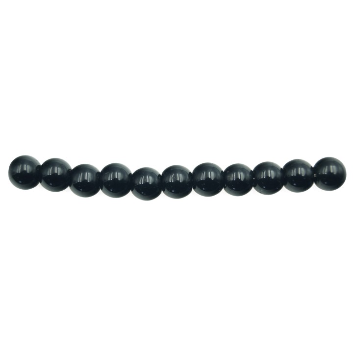 Piedra Natural 6mm Bola Onix