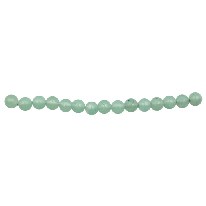 Piedra Natural 4mm Bola Green Aventurine