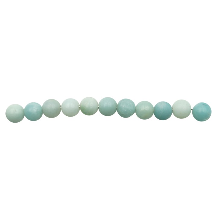 Piedra Natural 6mm Bola Amazonite