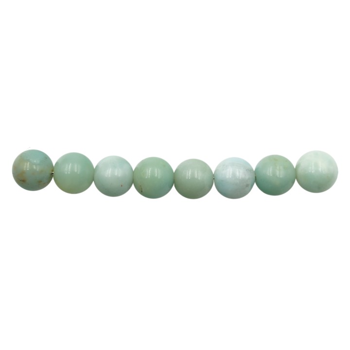 Piedra Natural 8mm Bola Amazonite