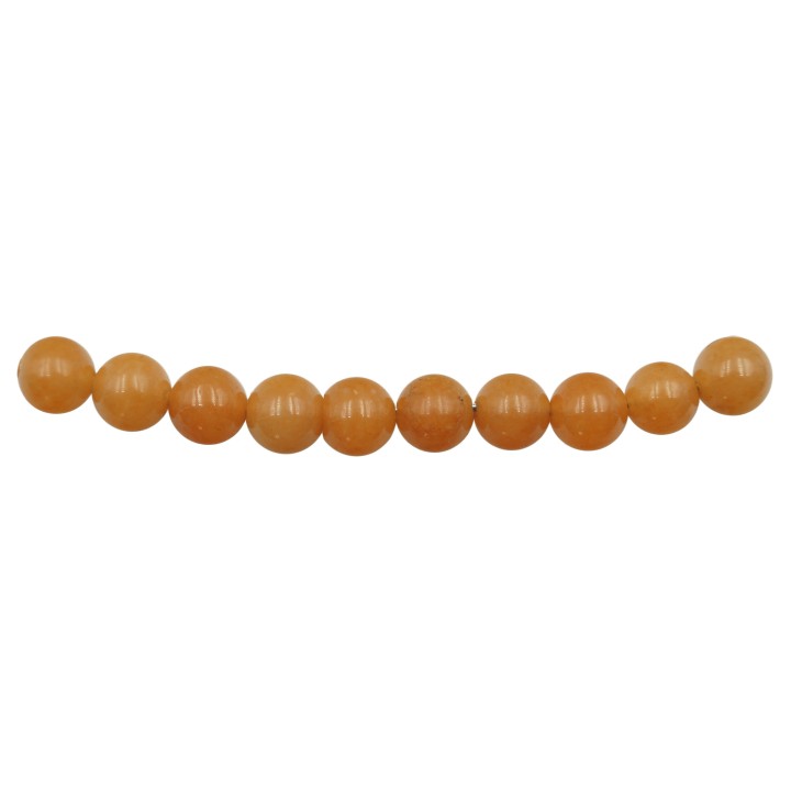 Piedra Natural 8mm Bola Red Aventurine