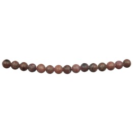 Piedra Natural 4mm Bola Rodonite