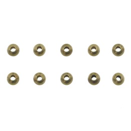 Bola 2.5 mm de laton para collar pulsera y aretes