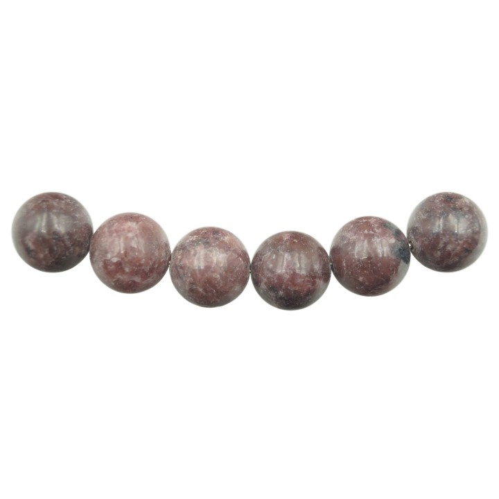 Piedra Natural 10mm Bola Rodonite