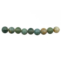 Piedra Natural 6mm Bola Indian Agate
