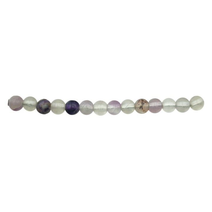Piedra Natural 4mm Bola Flourite