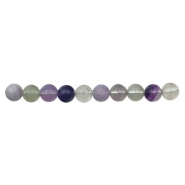 Piedra Natural 6mm Bola Flourite