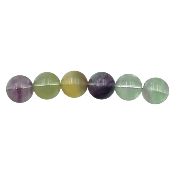 Piedra Natural 10mm Bola Flourite