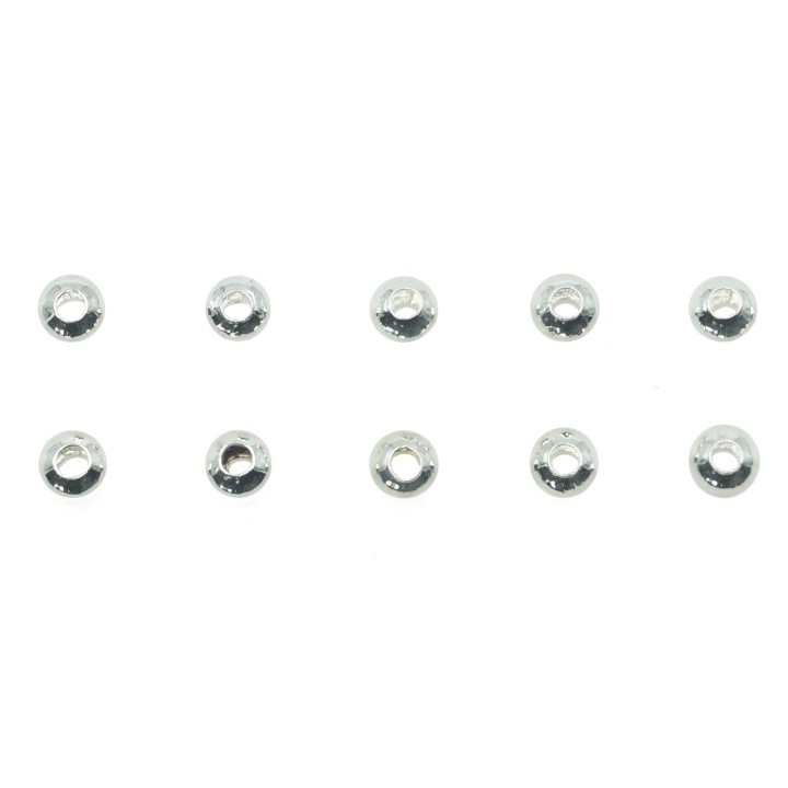 Bola 2.5 mm de laton para collar pulsera y aretes