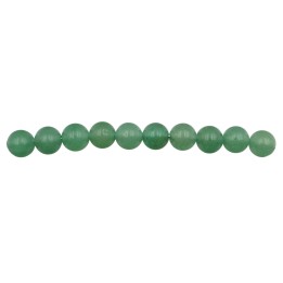 Piedra Natural 6mm Bola Green Aventurine