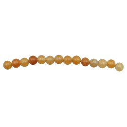 Piedra Natural 4mm Bola Red Aventurine