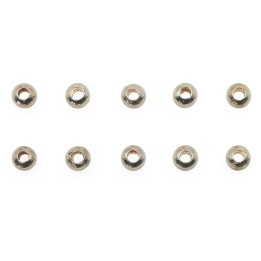 Bola 2.5 mm de laton para collar pulsera y aretes