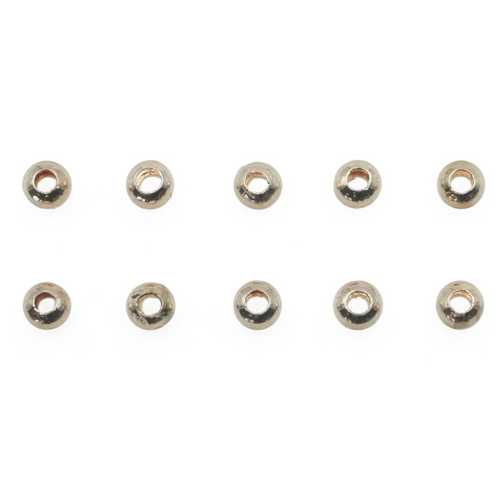 Bola 2.5 mm de laton para collar pulsera y aretes