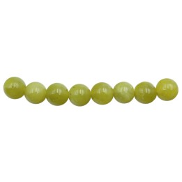 Piedra Natural 8mm Bola Lemon Agate
