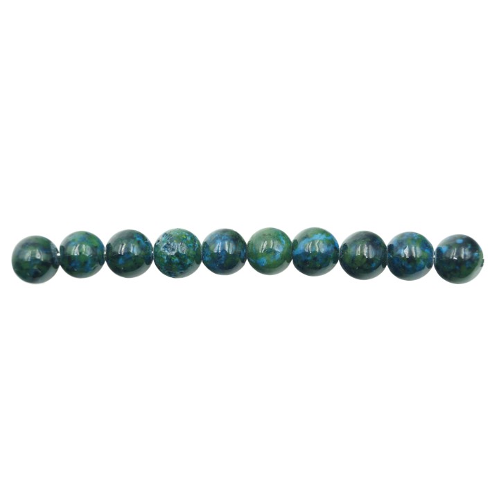 Piedra Natural 6mm Bola Green Stone