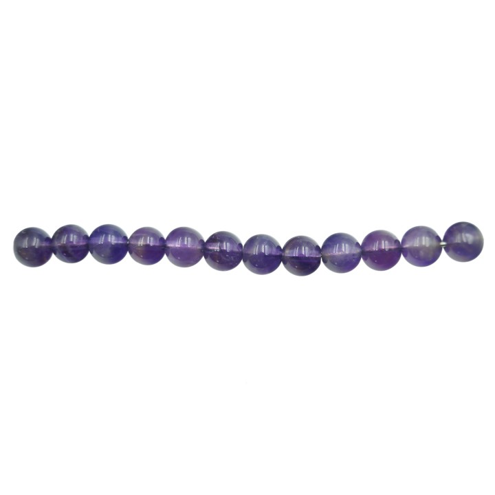 Piedra Natural 5mm Bola Amatista