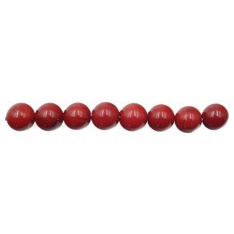 Piedra Natural 8mm Bola Coral