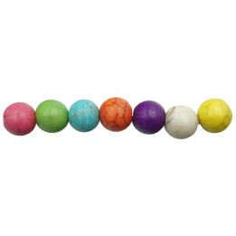 Piedra Natural 10mm Bola Multicolor Mate