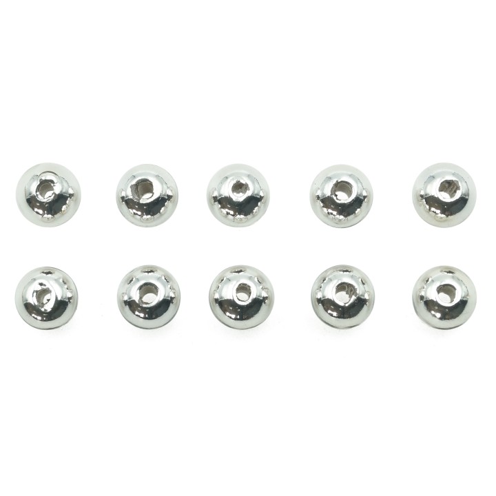 Bola 4 mm de plastico para collar pulsera y aretes