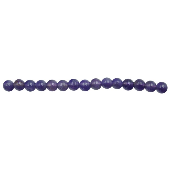 Piedra Natural 4mm Bola Amatista
