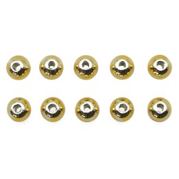 Bola 4 mm de plastico para collar pulsera y aretes