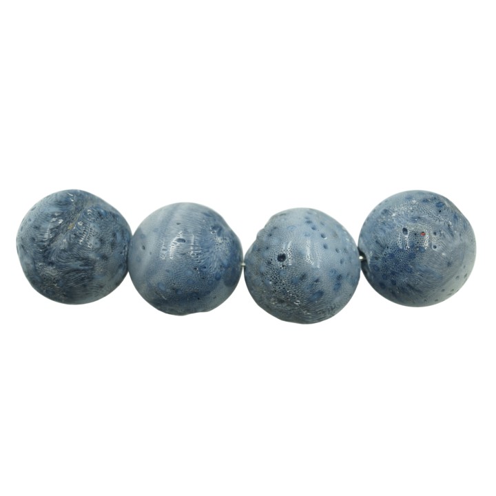 Piedra Natural 16mm Bola Azul Esponja