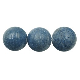 Piedra Natural 18mm Bola Azul Esponja