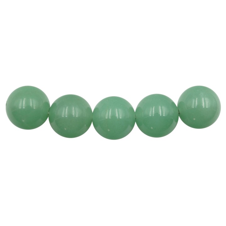 Piedra Natural 12mm Bola Green Aventurine