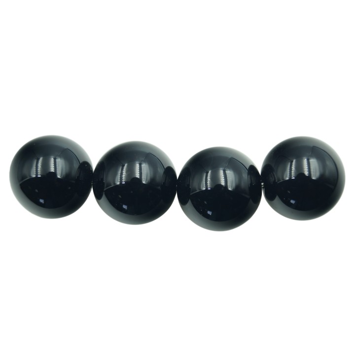 Piedra Natural 14mm Bola Onix