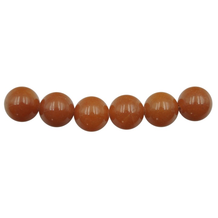 Piedra Natural 10mm Bola Red Aventurine