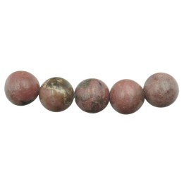 Piedra Natural 12mm Bola Rodonite