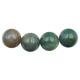 Piedra Natural 14mm Bola Indian Agate