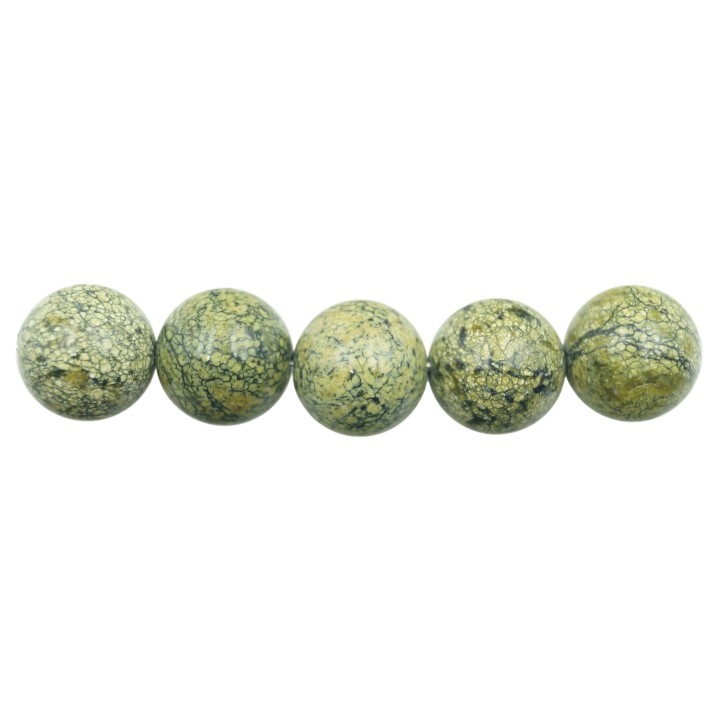 Piedra Natural 12mm Bola Piel de Serpiente