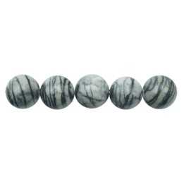 Piedra Natural 12mm Bola Picaso Jasper