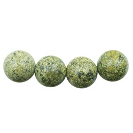 Piedra Natural 14mm Bola Piel de Serpiente