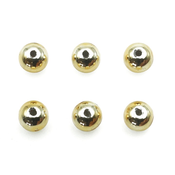 Bola 5 mm de plastico para collar pulsera y aretes