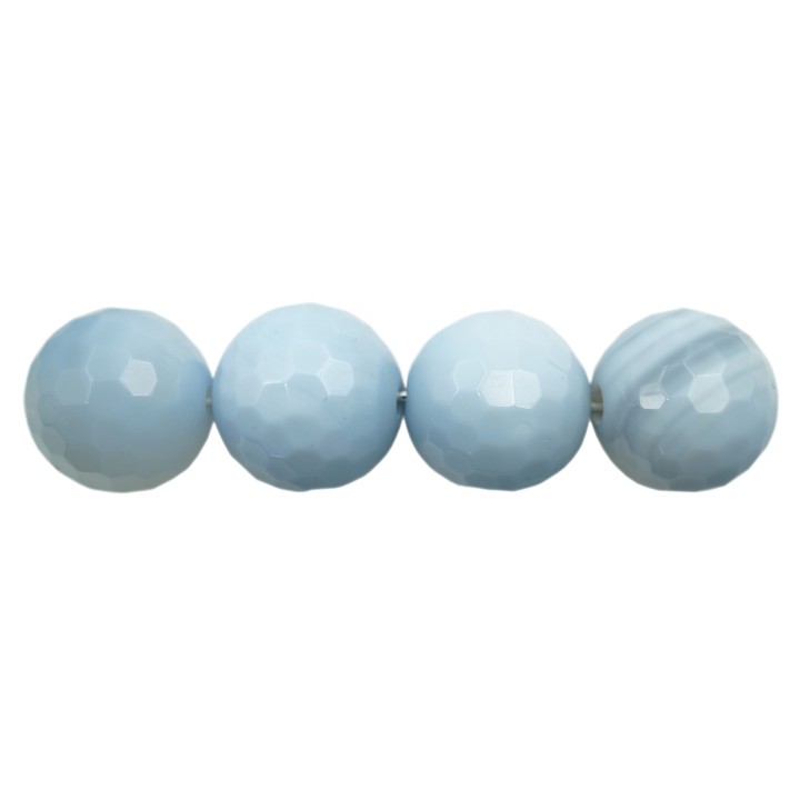 Piedra Natural 14mm Bola Blue Glass