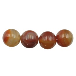 Piedra Natural 16mm Bola Red Line Agate