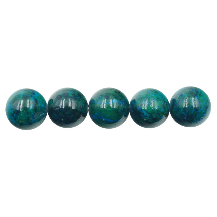 Piedra Natural 12mm Bola Green Stone