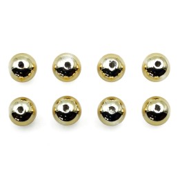 Bola 6 mm de plastico para collar pulsera y aretes