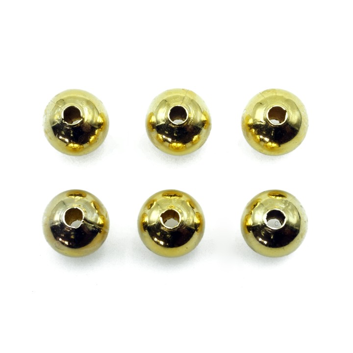 Bola 7 mm de laton para collar pulsera y aretes