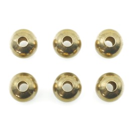 Bola 8 mm de laton para collar pulsera y aretes