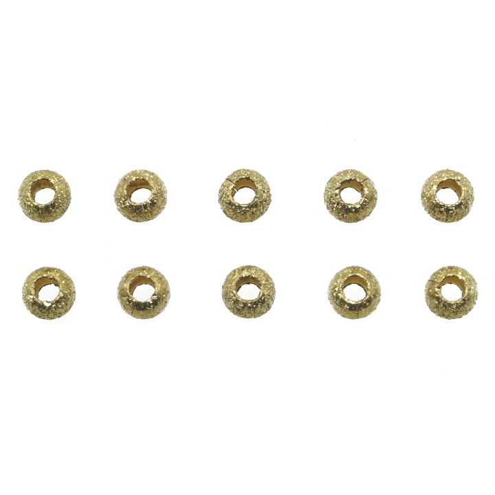 Bola diamantada 3 mm de laton para collar pulsera y aretes
