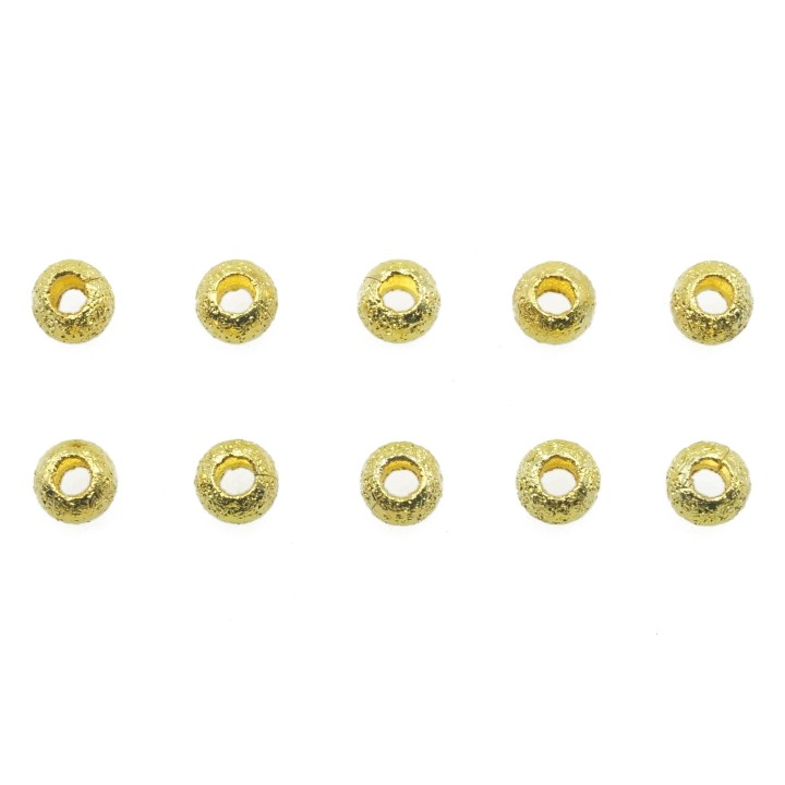 Bola diamantada 3 mm de laton para collar pulsera y aretes