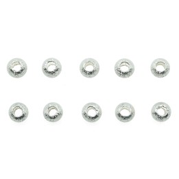 Bola diamantada 3 mm de laton para collar pulsera y aretes