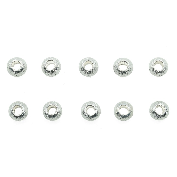Bola diamantada 3 mm de laton para collar pulsera y aretes