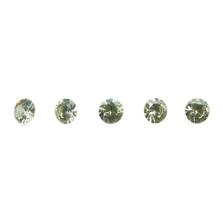 Zirconia de 2.75mm Forma redonda Empaque de 1000pz