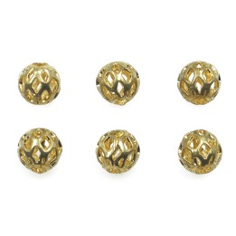 Bola 5 mm de laton para collar pulsera y aretes