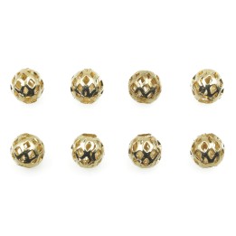 Bola 6 mm de laton para collar pulsera y aretes